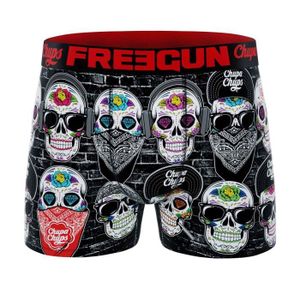 BOXER - SHORTY Freegun - Boxer Garçon Microfibre Skull 'Chupa Chu