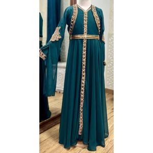 DJELLABA – CAFTAN – TAKCHITA Caftan enfant fille takchita abaya robe dubai AID 