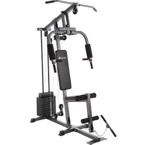 Soozier Machine pour abdominaux et vélo d'exercice à domicile, équipement  d'entraînement multifonctionnel pour abdominaux 3 hauteurs réglables  résistance réglable 8 niveaux 