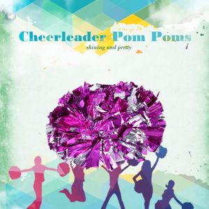 Newtic Lot de 12 Pompons Pom-pom girl, Pompom Girl, Pom-Pom Girl, Pompons  Cheerleader, Pompon Pompom Girl, Pom Poms Cheerleader Yellow pour l'école,  le Sport, la Danse, la Nuit, la Fête,Carnaval(doré) : 
