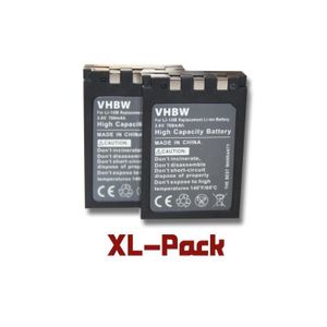 3x BATERIA INTENSILO 1100mAh PARA OLYMPUS LI-10B LI12B LI 10B 12B