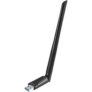 CLE WIFI - 3G Dongle WiFi, Double Bande USB 3.0 1300M Adaptateur WiFi Antenne à Gain élevé Adaptateur USB, Installation Facile, Haute A1019