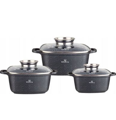 SITRAM - 713510 Arpège Pfannen-Set, 3-teilig, abnehmbar