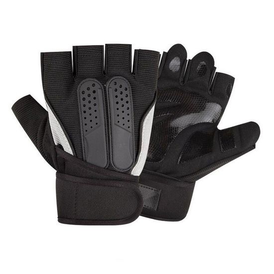Gants Fitness Demi-doigts KYLOS KYLOS - Gel Anti-choc, Anti-dérapants, Pour Musculation, Crossfit, Taille L Gants De Fitness Demi-doigts Gants Fitness Demi-doigts KYLOS KYLOS - Gel Anti-choc, Anti-dérapants, Pour Musculation, Crossfit, Taille L Gants De Fitness Demi-doigts