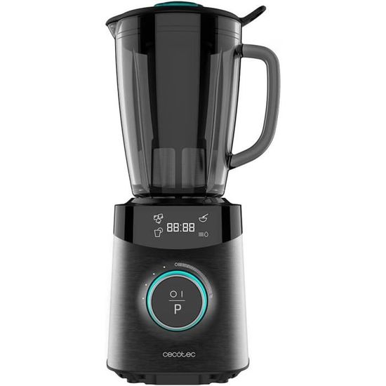 Blender Mixeur Bol en Verre gradué de 1.5L, 2 vitesses + pulse , 2000