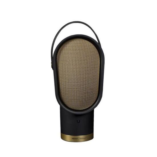 Enceinte Bluetooth ELIPSON LENNY Noir - Haut-parleurs Sans fil - Bluetooth 2.1 - Batterie Li-polymer 1950 mAh