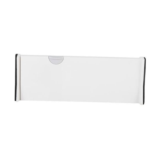 Séparateur De Tiroir Cabilock - Panneau Rétractable Transparent 52x8cm - Organisateur Pour Commode Et Rangement