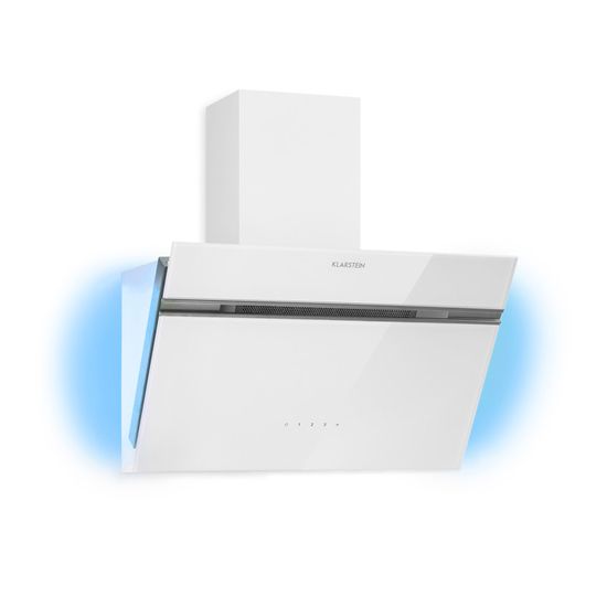 Hotte Aspirante Klarstein Alina 90cm - 615 M³/h, LED RGB, Tactile - Extraction Et Recirculation