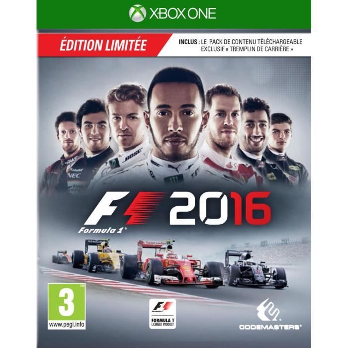 F1 2016 Edition Day One Jeu Xbox One