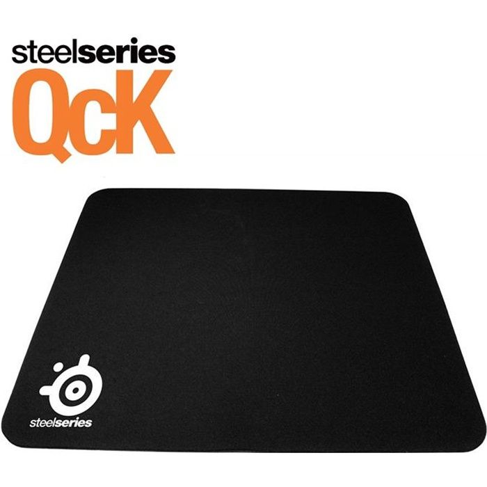 SteelSeries Tapis de souris QcK Noir - Cdiscount Informatique