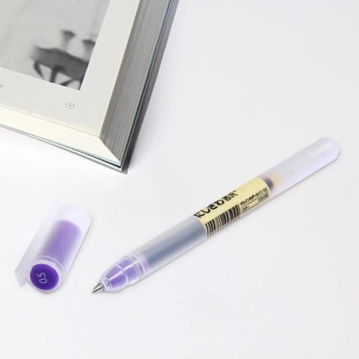 0.5MM couleur Gel Pen Hand Account Pen Note Diary Special Color Pen 15 couleurs 3ML SET DE BUREAU 2628
