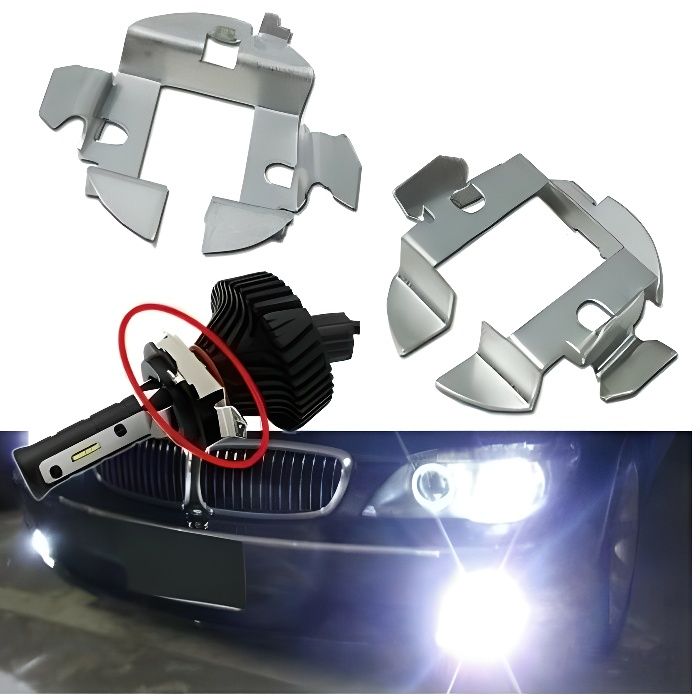 Adaptateur Ampoule H7 pour AUDI BMW VW RENAULT MERCEDES