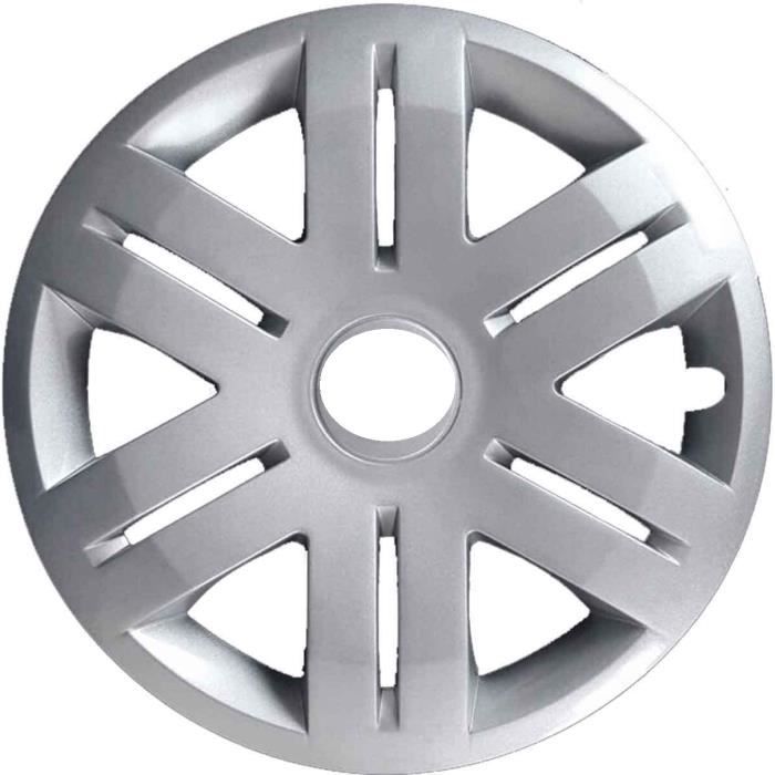 JEU DE 4 ENJOLIVEURS DE ROUES 16 -POUCES POUR OPEL VIVARO