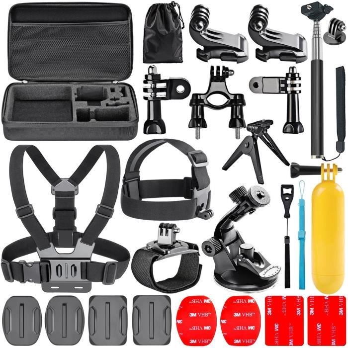 Navitech 18 in 1 Kit d'Accessoires pour Caméras d'Action pour le GoXtreme Eagle 4K Action Camera