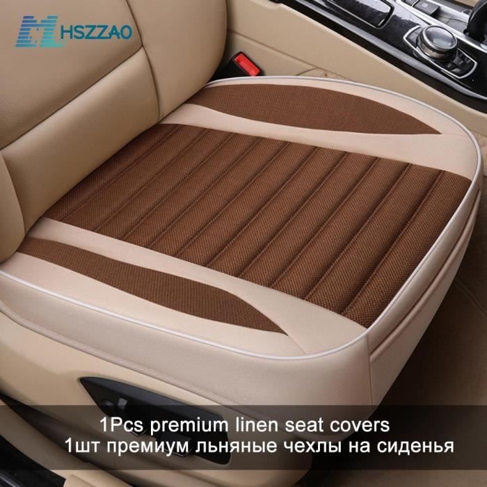 Housse de Protection de siège de voiture Ultra luxueuse, pour Ford Edge Mondeo Ecosport Focus Fiesta k 1pcs Brown