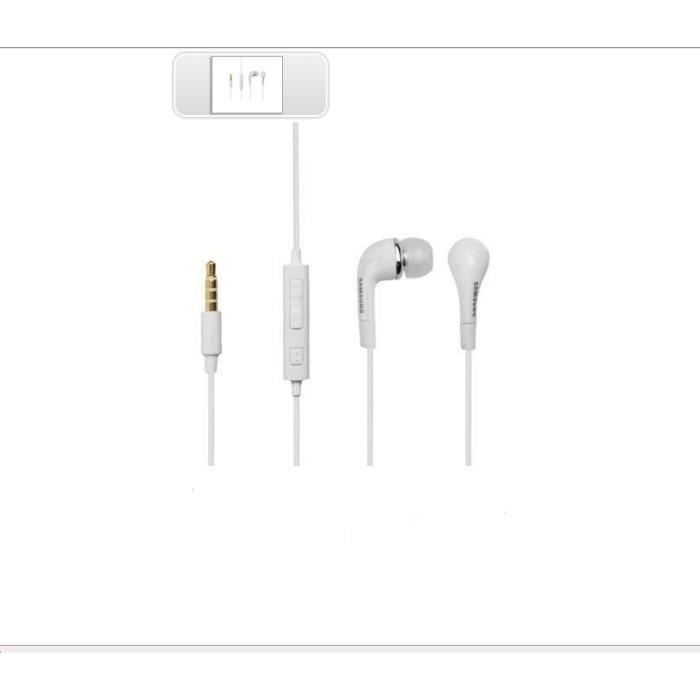 KIT PIETON STEREO ECOUTEURS D'ORIGINE COMPATIBLE SAMSUNG...