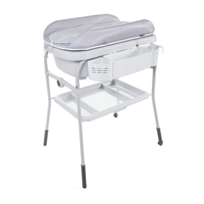 CHICCO Combi bain change cuddle & bubble Happy silver