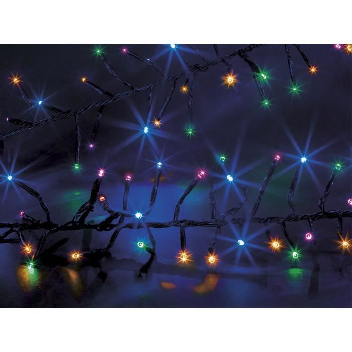Guirlande lumineuse extérieur Boa 360 LED Multicolore - Jardideco