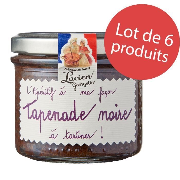 LOT 6 x TAPENADE 100G - RCC