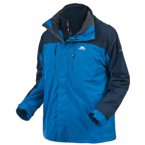 Trespass Faris - Veste imperméable - Homme Bleu...