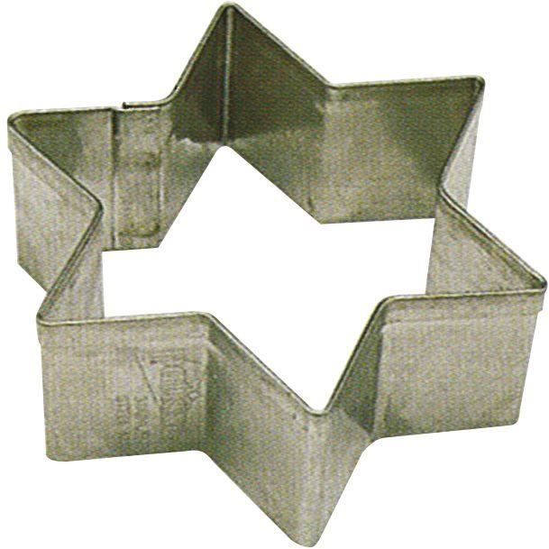 Emporte-pièce en inox 6 cm - étoile