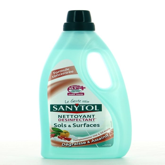 Sanytol Nettoyant Désinfectant Sols et Surfaces…