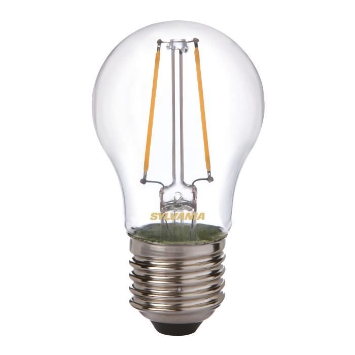 SYLVANIA Ampoule LED à filament Toledo Retro Ball E27 2W équivalent 25W
