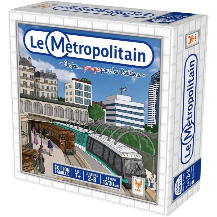 Metropolitain - Jeux de découverte - Jeux de société - TOPI GAMES
