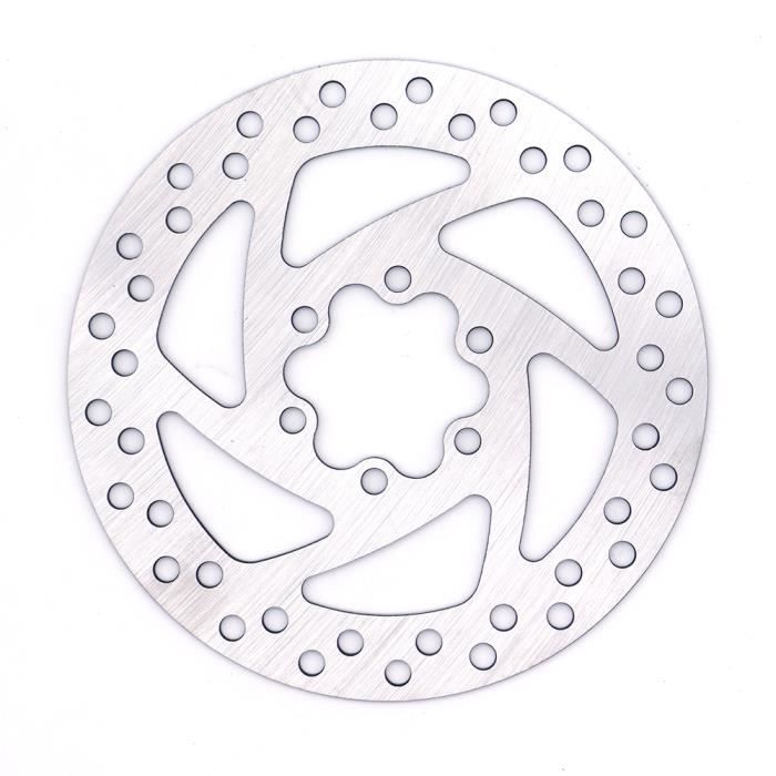 Disque de frein trottinette électrique pour Kugoo Kirin G-Booster,Replacement Part Accessoires 6 Trous Acier Inoxydable