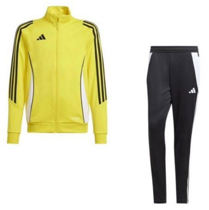 Nouveau Jogging Homme Adidas Aerodry Jaune et Noir
