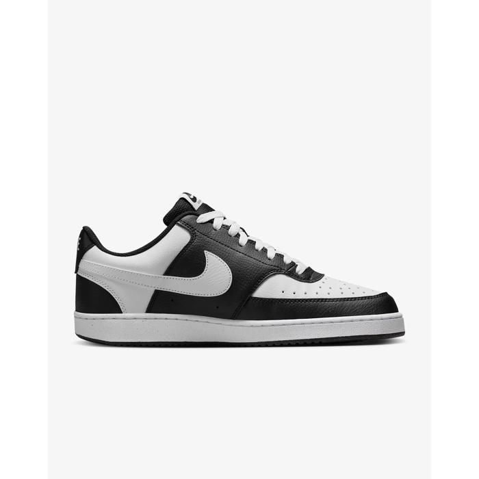 Nike Sneakers - NIKE - Court Vision Low - Synthétique - Noir - Col bas confortable