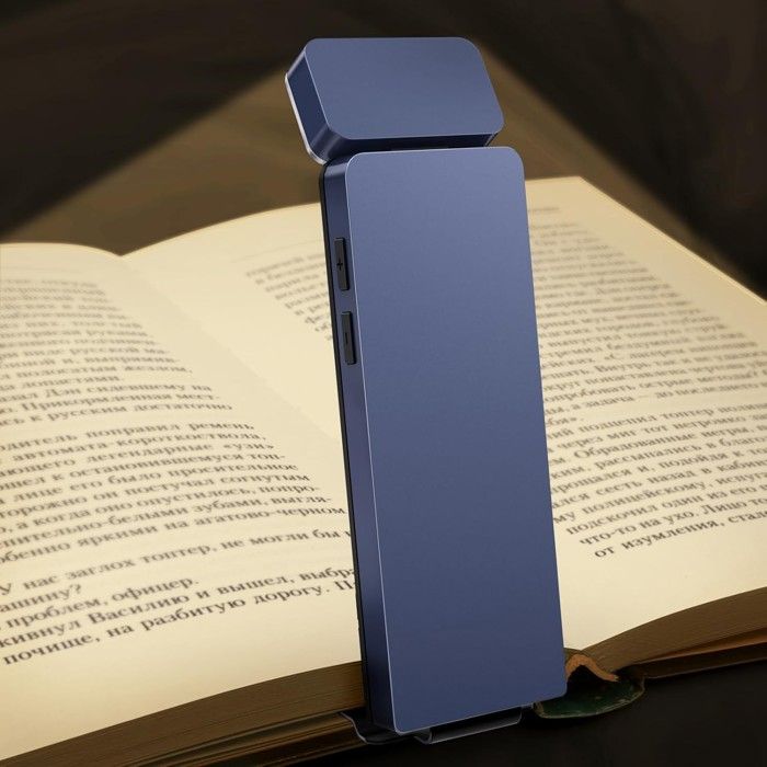 Lampe de lecture rechargeable pour lire au lit lampe LED ultra légère avec 3 couleurs ambrées et gradation en continu