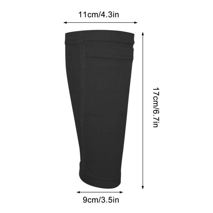 S - Chaussettes protège tibia de Football pour adulte 1 paire antidérapantes confortables respirantes po CAGE DE FOOT