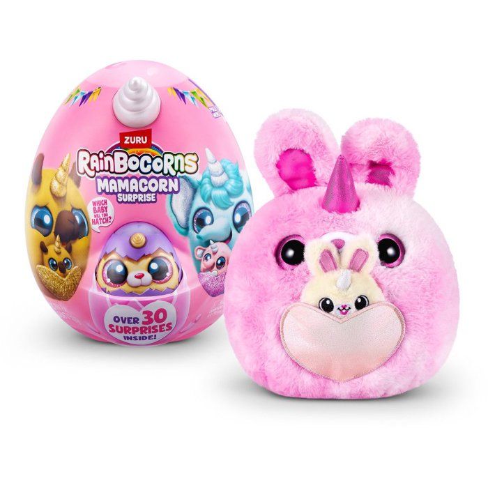 Œuf surprise - Peluche - ZURU - Rainbocorns Mamacorn - Modèle aléatoire - Dès 3 ans