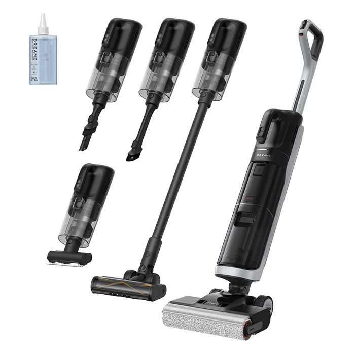 Aspirateur Laveur - Dreame H14 Dual - 18kPa Aspirateur eau et poussieres Aspirateur fonctionnel multisurfaces 5-en-1 Max 75Min