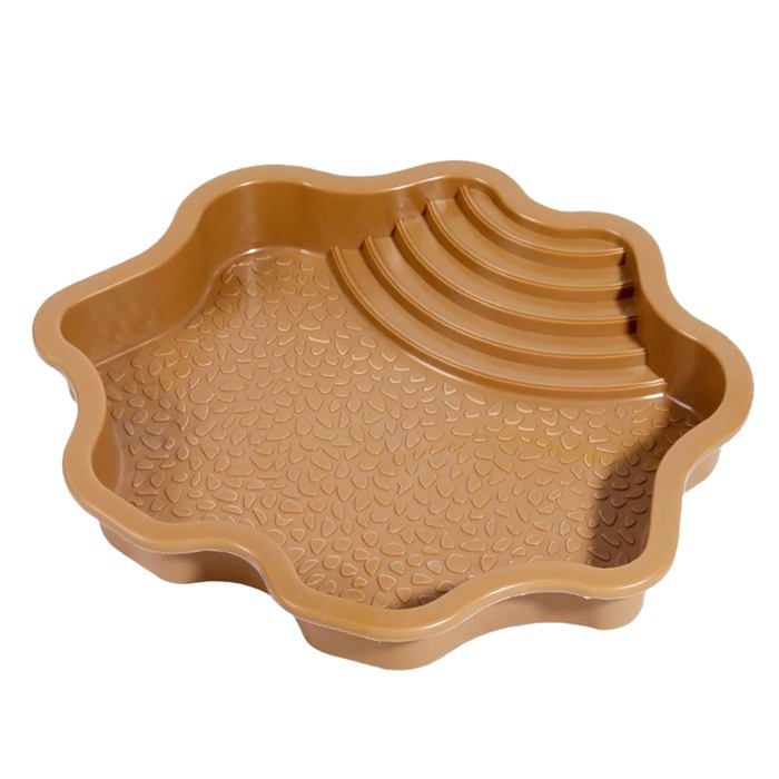 Baignoire pour reptiles avec rampe bac à eau pour lézards et tortues QIEDOVIEY