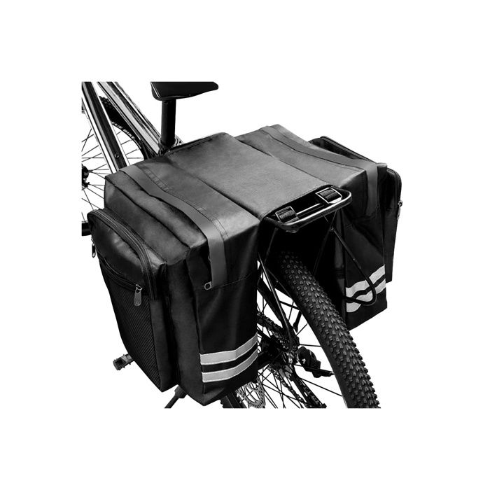 Sacoche de vélo pour pte- sacoches arrières pour pte- étanches sacoches de vélo pour pte- de 30L Noir Noir SELLE