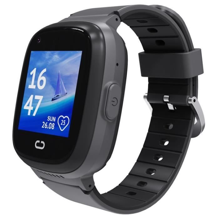 Montre Connectée Enfant 4G Avec GPS Et Appels - Smartwatch Téléphone Pour 4-12 Ans, Noir - 8