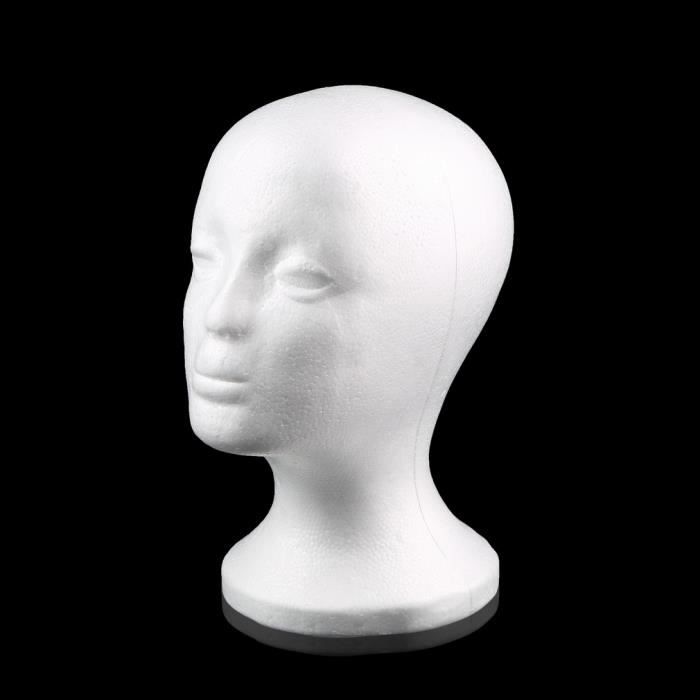 Mannequin De Présentation Tête Femme - Pour Perruques, Chapeaux, Bijoux (neuf)