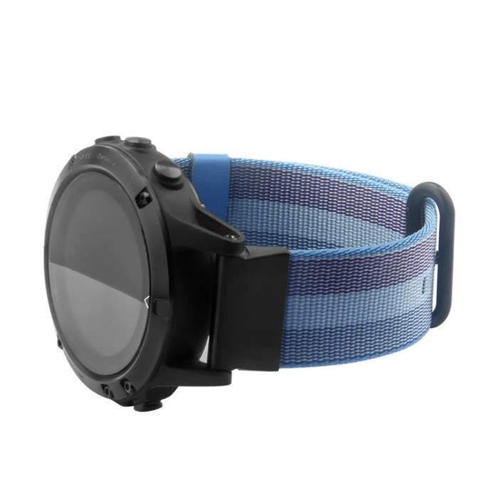 Bracelet sangle de montre en Nylon pour Garmin Fenix 5/ Forerunner