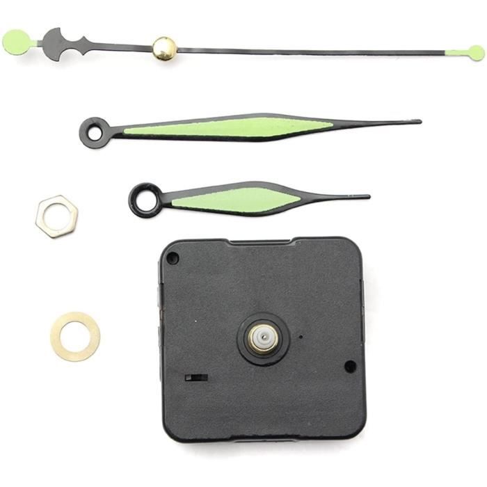 Gatuida - Kit De Réparation Mouvement Horloge Murale Silencieux - 5 Mécanismes + Accessoires - Haute Précision Et Couple élevé