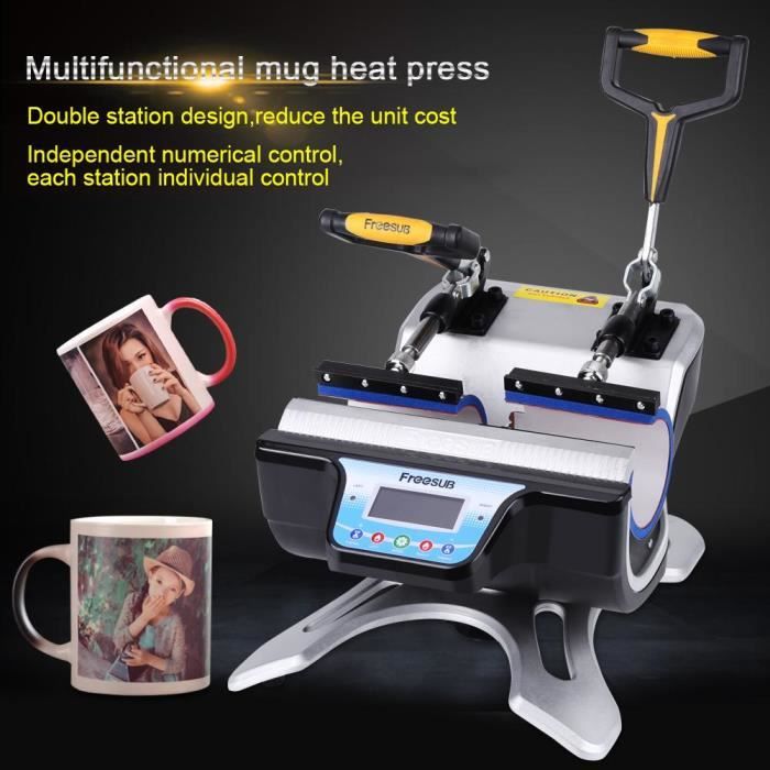 Machine de Presse à mug impression de transfert de sublimation