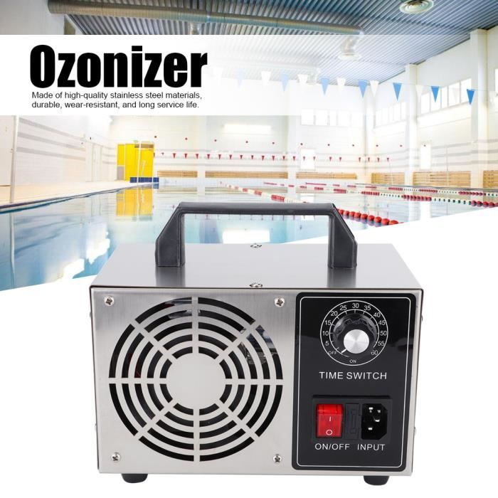 20g/h Timing Commutateur Ozoniseur Purificateur d'air générateur d'ozone machine 220 V 