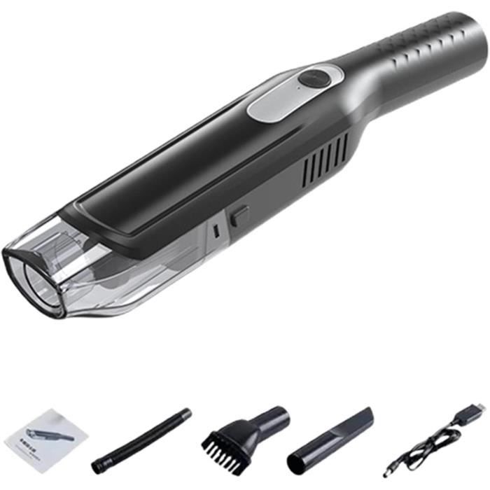 Aspirateur à Main Sans Fil, Aspirateur De Voiture Sans Fil Rechargeable Aspiration Puissante Mini Aspirateur Avec Souffleur 85633868