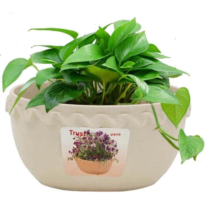 Pot De Rangement Pour Tuyau D'Arrosage - Seau Extérieur Résistant Aux Intempéries - Trous De Drainage - Organisation Jardin - 3
