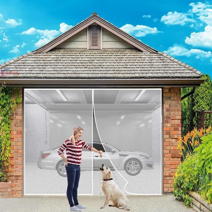 Moustiquaire Porte Fenetre Magnetique 115x255cm, Bonne