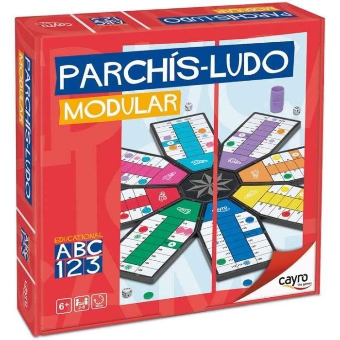 Accessoires Parchís - Jetons, Dés Et Seau à Glaçons Pour 4 Joueurs - Jeu De Société