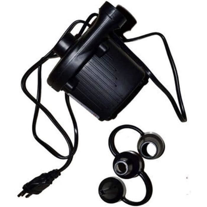 Gonfleur / Déflateur électrique Portable – Noir – 110V – Débit 301-500L/min