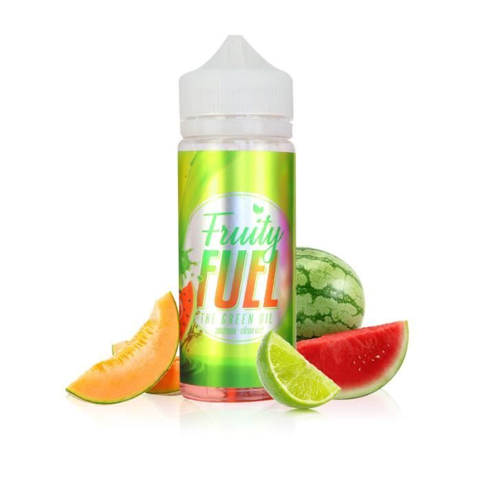 E-liquide - Fruity Fuel - The Green Oil - Pastque, Melon, Citron Vert -  100ml - Cdiscount Au quotidien