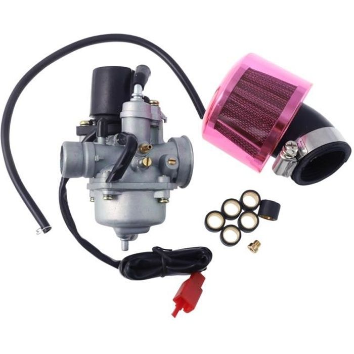 Carburateur débridé pour PEUGEOT Citystar 50cc, Django, Kisbee, Ludix 2 ...